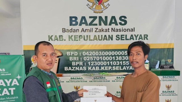 Sentuhan Kemanusiaan Baznas Selayar, Harumkan Nama Lembaga Zakat di Tengah Warga Pulau