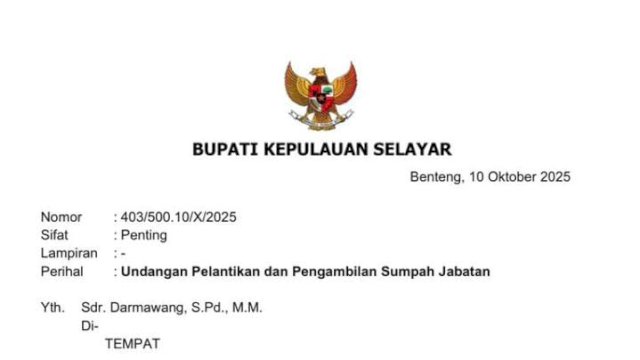 Periode Baru Perumda Tirta Tanadoang Dimulai, Darmawang Segera Dilantik Sebagai Dirut