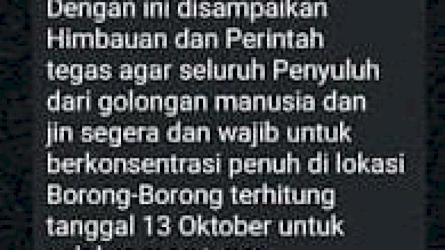 Polemik &ldquo;Penyuluh Jin&rdquo;, Bukti Retaknya Komunikasi Pimpinan dan Aparat Lapangan di Distan Selayar