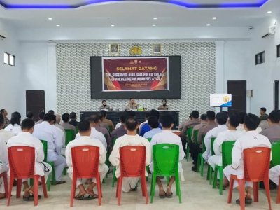 Polres Kepulauan Selayar Terima Kunjungan Tim Supervisi Biro SDM Polda Sulsel