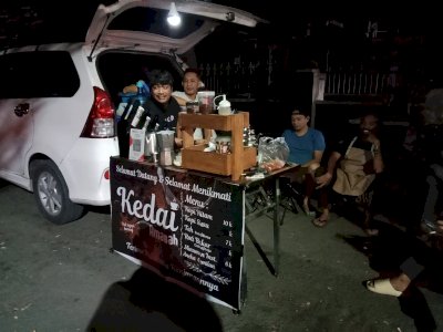 Kedai Amanah Hadir di Timur Lapangan Pemuda, Jadi Tempat Nongkrong Baru Anak Muda Selayar