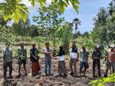 DPD PSI Kepulauan Selayar Serahkan Bantuan Bibit Mangga kepada Petani di Momentum Hari Sumpah Pemuda