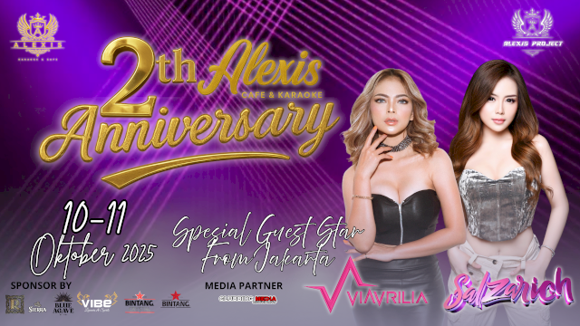 Dua DJ Nasional Bakal Meriahkan Anniversary ke-2 Alexis Cafe Makassar