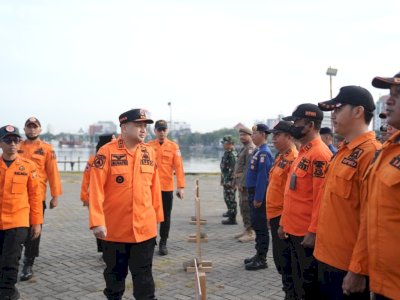 Wali Kota Makassar Munafri Pimpin Apel Kesiapsiagaan Bencana