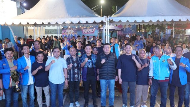 Didampingi Kadis Kominfo, Appi Janji Bangun Sarana Kepemudaan di Makassar