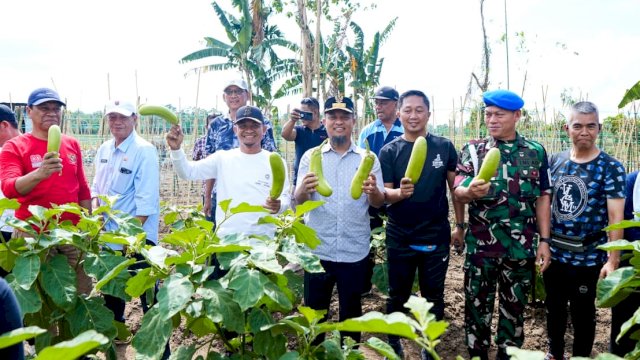 Launching Kebun MBG Terintegrasi, Gubernur Sulsel: SPPG Wajib Serap Pangan Lokal