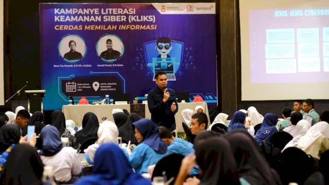 Cegah Kejahatan Digital, Diskominfo Makassar Gelar Kampanye Literasi Siber