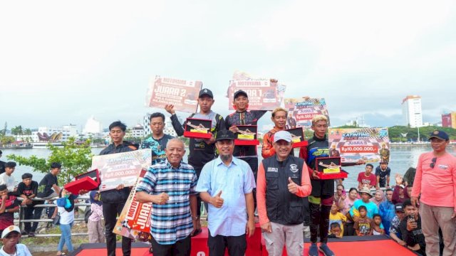 Gubernur Sulsel Tutup Grand Final Katinting Race 2025 Piala Gubernur di CPI Makassar
