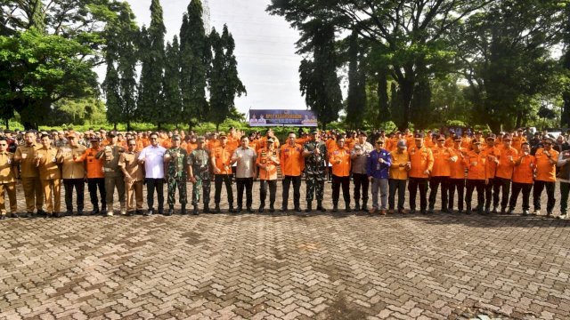 BPBD Sulsel Gelar Apel Kesiapsiagaan Hadapi Bencana Hidrometeorologi Akhir Tahun