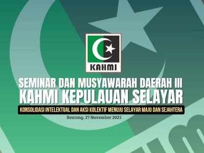KAHMI Selayar Gelar MUSDA III, Tegaskan Konsolidasi Intelektual dan Peran Strategis untuk Pembangunan Daerah