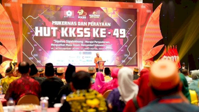 Mukernas dan HUT ke-49 KKSS, Gubernur Sulsel: KKSS Jadi Wadah Pemersatu Dunia