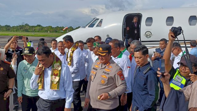 Dari Bandara hingga Lokasi Acara, Kapolres Awasi Penuh Pengamanan Mentan