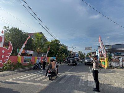 Polres Selayar  Laksanakan 1.327 Aksi Dalam Sepekan Operasi Zebra  Pallawa 2025