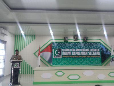 Wakil Bupati Drs. Muhtar, M.M Resmi Buka Musda III KAHMI Kepulauan Selayar