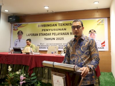 Pemkot Makassar Perkuat Komitmen Penerapan SPM, Sekda Tekankan Penganggaran Tepat Sasaran