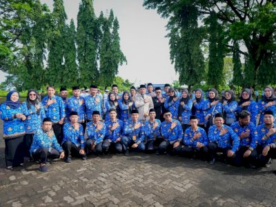 Gubernur Sulsel Andi Sudirman Pimpin Upacara HKN ke-61 &ldquo;Generasi Sehat, Masa Depan Hebat&rdquo;