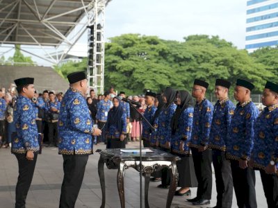 Kurangi Angka Pengangguran di Makassar, Appi-Aliyah Lantik 6.936 Orang Jadi PPPK