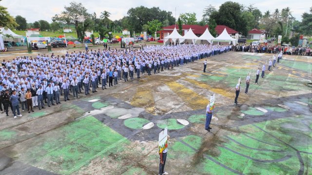 Gubernur Sulsel Hadirkan Ustadz Firanda Motivasi Ribuan Jambore OSIS SMA se-Sulsel