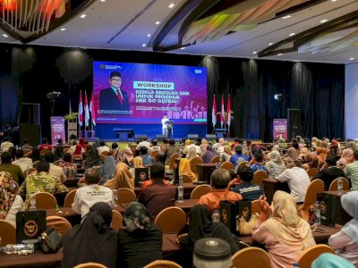 Gubernur Sulsel Hadiri Workshop SMK Go Global, Persiapkan Lulusan Bekerja di Luar Negeri