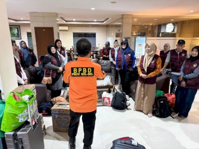 Gubernur Sulsel Turun Langsung Salurkan Bantuan untuk Korban Banjir di Aceh Tamiang
