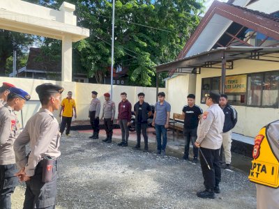 Kapolres Selayar Tekankan Disiplin: &ldquo;Penjagaan adalah Wajah Pelayanan Polri&rdquo;