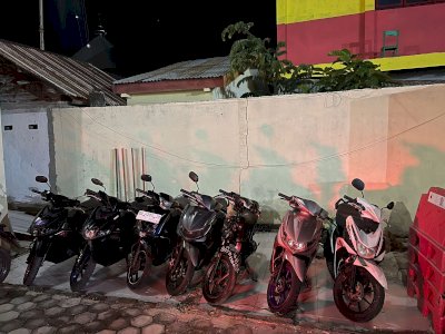 Tujuh Motor Diamankan dalam Operasi Balapan Liar di Kecamatan Buki&rsquo;