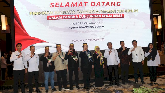 Kunjungan Komisi XIII DPR RI, Kemenham Sulsel Paparkan Capaian Kinerja dan Dorong Pembentukan Kanwil Sultra