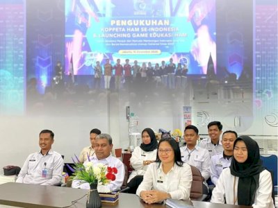 Pengukuhan KOPPETA HAM, Pelajar dan Pemuda Didorong Jadi Agen Perubahan HAM