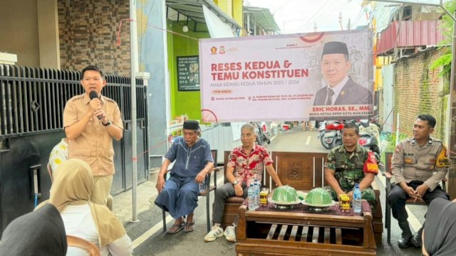 Reses di Kecamatan Makassar, Ini Aspirasi Warga yang Ditampung Eric Horas