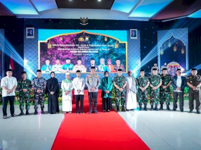 Buka Puasa Bersama Forkopimda, Gubernur Andi Sudirman Apresiasi Soliditas TNI-Polri di Sulsel