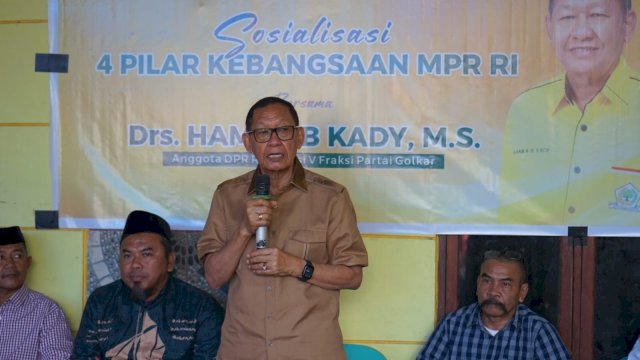 Perkuat Persatuan di Tengah Krisis Global, Hamka B Kady Gelar Sosialisasi 4 Pilar Kebangsaan
