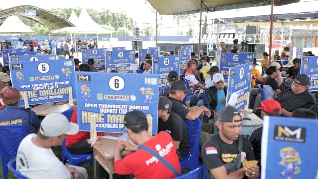 Domino Bertransformasi Jadi Sport Tourism di Sidrap, HGI dan Bupati Kolaborasi Hadirkan Event Penuh Hiburan