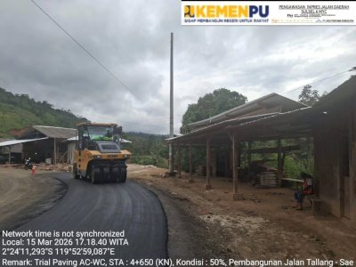 Jalan Menuju Seko Akhirnya Dibangun, Gubernur Sulsel: Dikerjakan Bertahap