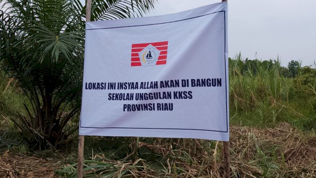Tinggal Selangkah Lagi, Sekolah Unggulan KKSS Pekanbaru Siap Dibangun