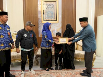 Wujud Kepedulian Gubernur Sulsel, Anak Korban Kapal Tenggelam di Pangkep Dapat Beasiswa SD hingga SMA