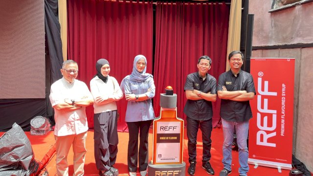 REFF Resmi Hadir di Makassar, Ketua DPRD Sulsel Dorong Inovasi Sirup Lokal untuk Industri Coffee Shop