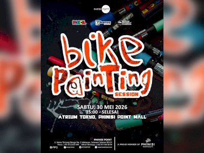 Bike Painting Session Hadir di Phinisi Point, Wadah Kreativitas Pecinta Seni dan Otomotif
