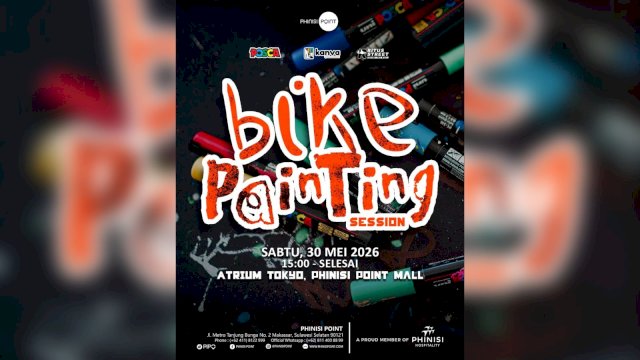 Bike Painting Session Hadir di Phinisi Point, Wadah Kreativitas Pecinta Seni dan Otomotif