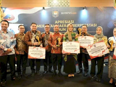 Kemendagri Nobatkan Kota Makassar Terbaik I Creative Financing, Dapat Insentif Rp3 Miliar