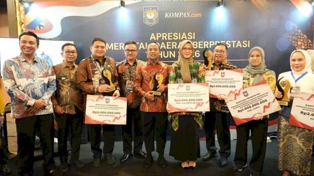 Kemendagri Nobatkan Kota Makassar Terbaik I Creative Financing, Dapat Insentif Rp3 Miliar