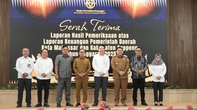 Makassar Raih WTP Kelima Berturut-turut, Appi Tegaskan Komitmen Tindak Lanjut Rekomendasi BPK
