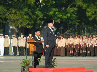 Pimpin Upacara Hari Lahir Pancasila, Munafri Harap Warga Jaga Harmoni dan Persatuan