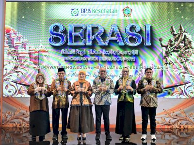 Wakil Wali Kota Makassar Apresiasi Sinergi BPJS Kesehatan dan PWRI Menjaga Kesehatan Purnabakti