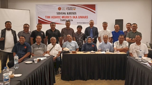 Tim Adhoc Rampungkan AD/ART, Ketua Umum IKA Unhas Berpeluang Dipilih Langsung di Mubes 2031