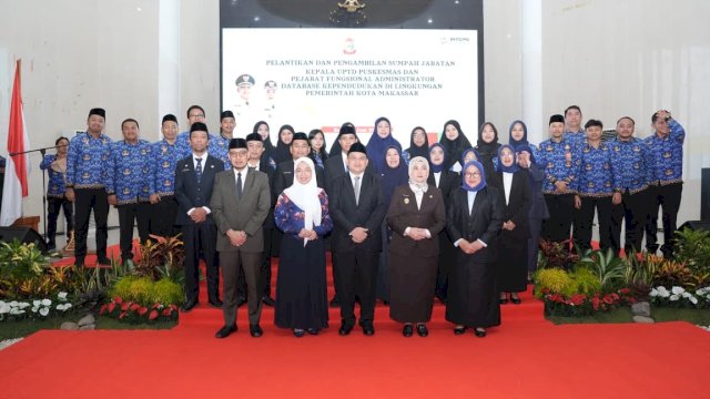 Munafri Kukuhkan 47 Kepala Pustu Definitif, Tegaskan Tugas Mulia Menyangkut Nyawa Masyarakat
