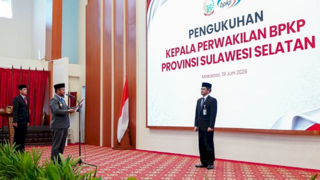 Kukuhkan Kepala BPKP, Gubernur Sulsel Ajak Kawal Program Asta Cita dan Pembangunan Strategis Daerah