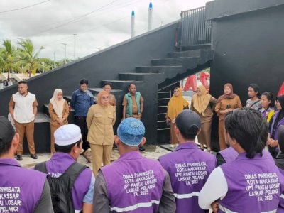 Sambut IGS Diplomatic Tour 2026 UPT Losari Pastikan Kawasan Ikonik Makassar Bersih dan Nyaman