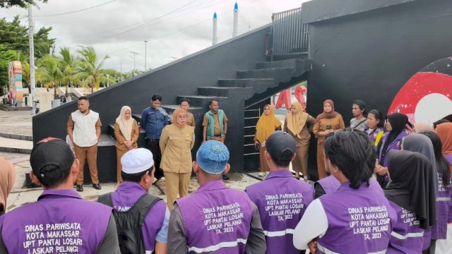 Sambut IGS Diplomatic Tour 2026 UPT Losari Pastikan Kawasan Ikonik Makassar Bersih dan Nyaman