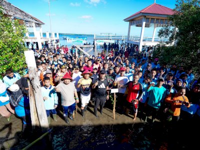 Gubernur Sulsel Tanam 1.000 Mangrove di Selayar Peringati Hari Lingkungan Sedunia, Ajak Warga Hijaukan Pesisir