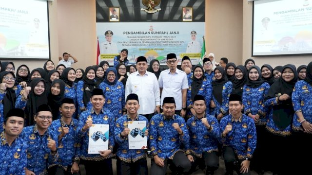 Lantik 167 PNS, Appi Minta ASN Baru Siap Kerja, Bukan Sekadar Cari Aman